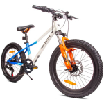 Vaiki&scaron;kas dviratis MTB Shimano 20", baltas