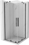 Du&scaron;o kabina Mexen Velar DUO, Black, 80x80 cm
