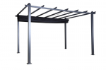 Sodo paviljonas Lazio 3,95x2,95x2,45m, juodas