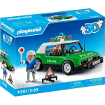PLAYMOBIL 71591 Kolekcinis policijos automobilis, specialus jubiliejinis leidimas Playmobil, Klasikiniai automobiliai, Suaugusiesiems, Kolekcinis automobilis