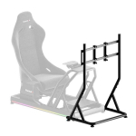 Televizoriaus stovas Huzaro Speed 9.1 Sim Racing, reguliuojamas auk&scaron;tis