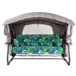 Lauko sūpynės su apsauga nuo uodų Patio Ravenna Lux Black Edition G051-02IB, įvairių spalvų