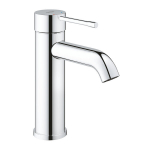 GROHE Essence S praustuvo mai&scaron;ytuvas lenktu snapeliu be dugno vožtuvo. chromas 23590001
