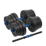 Reguliuojami bituminiai hanteliai su jungtimi 2x15kg