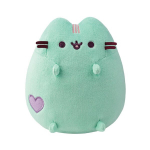 Pliu&scaron;inis talismanas - Pusheen - 18 cm - Mėtinė spalva - Siuvinėti detalės - Oficialus licencija