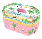 Ovali muzikinė dėžutė "Flamingo" - Pecoware