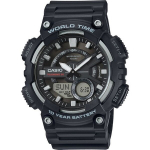 Vyri&scaron;kas laikrodis Casio su kvarciniu mechanizmu, juodas