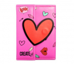 Makiažo rinkinys vaikams Create it! Beauty Make-Up Book Magnetic Closure, 1 vnt.