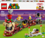 LEGO&reg; Super Mario 71437 Traukinys Bowser Express - Žaislas su Nintendo&reg; personažais
