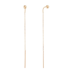 Auksiniai auskarai moterims Brasco 57597