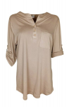 Tunika moterims, smėlio spalvos