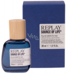 Tualetinis vanduo Replay Source of Life EDT vyrams, 30 ml