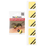 Bee-Patch pleistras nuo vapsvų, bičių ir &scaron;ir&scaron;ių įgėlimų, 5 vnt.