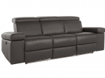 Trivietė sofa Loft Rayland, ruda