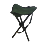 Sulankstoma kiemo kėdė &ndash; žalias poliesteris, 90 kg apkrova