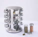 Prieskonių indelių rinkinys, 16 indelių