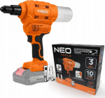 Akumuliatorinis kniedytuvas Neo Tools 04-617