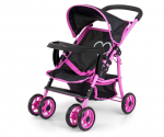 Lėlių vežimėlis Milly Mally Kate Prestige Black
