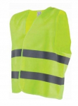 Atspindinti įspėjamoji liemenė geltona XXXL, XXXL