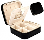 Papuo&scaron;alų dėžutės laikymo dėžutė su veidrodžio dėklu