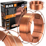 SUVIRINIMO VIELA 0,8 MM SUVIRINIMUI SG2 AWS 5.18 5000G 15KG MIGOMAT BLACK