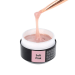 Statybinis gelis Solid Sincero Salon, Soft Pink, 15 ml