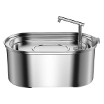 Vandens fontanas gyvūnams Rojeco, 3.2L, pilkas