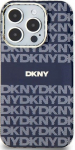 DKNY IML Mono & Stripe MagSafe&ldquo; dėklas iPhone 15 / 14 / 13&ldquo; - mėlynas