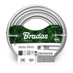 Laistymo žarna Bradas NTS WHITE SILVER, 1/2 " - 20 m