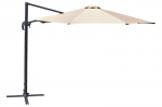 Lauko skėtis, 350 cm, smėlio spalvos