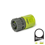 Greita jungtis su vidiniu sriegiu 3/4" Bradas LIME LINE su STOP funkcija