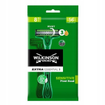 Vienkartiniai skustuvai Wilkinson Extra Essential 3 Sensitive, 3 a&scaron;menys, vyrams, 8 vnt