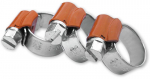 Sąvarža dujinei žarnai 11-18mm Bradas FORCE ORANGE W1