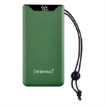 Atsarginis maitinimo &scaron;altinis ("Power Bank") Intenso F10000 10000 mAh, žalia