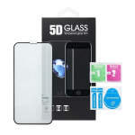 5D Full Glue Tempered Glass - for Iphone 16 Pro Max black