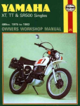 Yamaha XT, TT & SR500 Singles (75 - 83) Haynes Repair Manual Revised edition