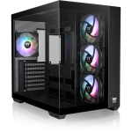 PC korpusas - THERMALTAKE - View 380 TG ARGB - Vidutinio formato - ATX - Grūdintas stiklas - Juoda