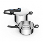 Tefal auk&scaron;čiausios kokybės 4 6l Secure Trendy P2584301 greitpuodis