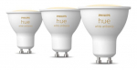 Philips Hue Smart Spotlight, 3pcs pack | GU10 | 4.2 W | Warm to cool white light