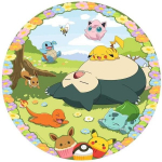 50 dalių dėlionė - Pok&eacute;mon gėlėse