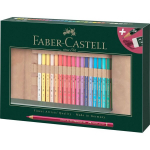 Faber-castell Polychromos spalvoti pie&scaron;tukai 30 vnt. + dėklas