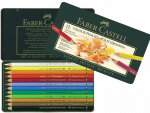 Faber-Castell - Polychromos Colour Pencil tin of 12