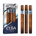 Rinkinys Cuba Trio II vyrams: tualetinis vanduo EDT, 35 ml + tualetinis vanduo EDT, 35 ml + tualetinis vanduo EDT, 35 ml