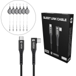10 m USB-C kabelio rinkinys ir pakabos kabliukai | Meta Quest 3 ir 3S ir 2