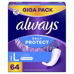 Higieniniai įklotai Always Daily Protect Long, 64 vnt.