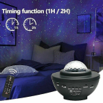 Projektorius Bluetooth LED Galaxy Starry Night Light projektorius Dangaus vakarėlio lempa Dovana