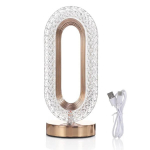 LED naktinė lempa Crystal ZM