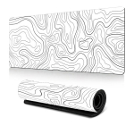 XXL 900x400 mm žaidimų pelės kilimėlis, skystas dizainas, neslystantis