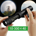 10300x40mm ne&scaron;iojamas mini monokulinis teleskopas, i&scaron;traukiamas priartinimas, vandeniui atsparus BAK4 prizmė stovyklavimo įrangos telefonas