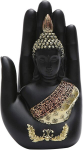 Tailando žvakės Buda medyje Statula, Zen Budos skulptūra